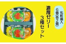 【果肉入り贅沢みかんゼリー6個（3種各2個詰め合わせ）】化粧箱【kmkn0064】