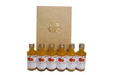みかんジュース 飲みきりサイズ いつでも新鮮な味わい☆【不知火ジュース：ミニ】180ml×6本  化粧箱  みかん 100% オレンジジュース  ギフト プレゼント 贈答用 三重県 熊野市【kmkn0086】