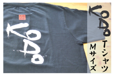 熊野古道Tｼｬﾂ【KODOTｼｬﾂ・黒・Ｍサイズ】　綿100％　1番人気♪スタッフおすすめです