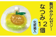 【さわやか甘夏みかんゼリー「なつみ」6個入り×2箱】化粧箱入り【kmkn0152】