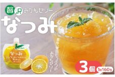 贅沢ゼリー3個セット【「なつみ」3個箱入り】ミニセットが欲しい！リクエストにお応えしました。【kmkn0163】