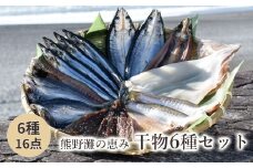 干物 詰め合わせ 6種 16点 干物 ひもの 食べ比べ あじ開き さんま開き かます開き さんまみりん干 さんま丸干 いか一夜干し 松屋水産 三重県熊野市【mtys0002】