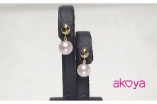 akoya　ぷっくりしずくピアス( K18 YG ) / 伊勢志摩 志摩 三重県 真珠 パール アクセサリー ピアス ジュエリー アコヤ貝 普段使い 誕生石 誕生日 かわいい おしゃれ ファッション プレゼント ギフト シンプル