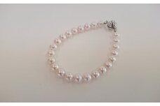 真珠 アクセサリー ブレスレット パール 6.5mm ～ 7mm 冠婚葬祭 結婚式 葬式 伊勢 志摩 伊勢志摩 カジュアル フォーマル 普段使い アコヤ 貝 アコヤ貝 アコヤ真珠 プレゼント お祝い  / 志摩産 アコヤ真珠 ブレスレット