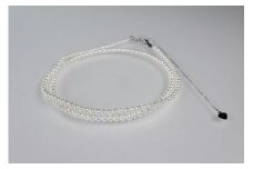 真珠 アクセサリー ネックレス パール 2.5mm 以上 3mm 未満 伊勢 志摩 伊勢志摩 冠婚葬祭 結婚式 入学式 卒業式 お祝い ジュエリー 金具 Pt プラチナ アコヤ真珠 アコヤ貝 / あこや真珠マチネネックレス