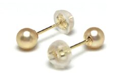 真珠 ピアス 4.0～4.5ミリ K18 アクセサリー パール アコヤ真珠 伊勢 志摩 伊勢志摩 英虞湾 冠婚葬祭 慶事 弔事 結婚式 入学式 卒業式 ギフト フォーマル カジュアル 誕生石 記念日 3万円 三万円 30000円 / 老舗の真珠専門店・高品質アコヤ真珠ゴールドピアス4.0～4.5ミリ（K18）