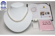 真珠 アクセサリー ネックレス ピアス セット パール 8mm ～ 8.5mm 伊勢志摩 伊勢 志摩 志摩市 三重県 冠婚葬祭 母の日 入学式 卒業式 結婚式 成人祝 結婚祝 / 三重ブランド アコヤ真珠8.0ﾐﾘ～8.5ﾐﾘ ネックレス・ピアスセット