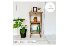 テーブル 机 ラック 木製 アンティーク風 家具 インテリア ウッド シンプル ナチュラル リメイク リサイクル 木材 ハンドメイド 飾り棚 収納 手作り 完成品 20000円 2万円 二万円 / コンソールテーブル ミ二1