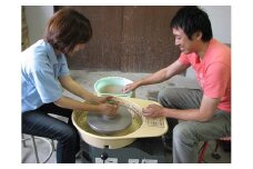 伊賀焼電動ろくろ　ペアー陶芸体験チケット