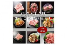 【6回分割発送】伊賀とよさ豚まるごと食べ尽くし