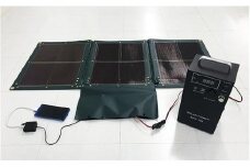 折り畳み式ソーラーパネルと蓄電池【picoGrid+】