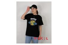 伊賀市 マンホールTシャツ 黒 【Lサイズ】