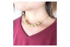 【伊賀組紐】ネックレスロンデル 【金】
