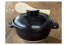 墨：伊賀焼 炊飯 土鍋 かまどさんプレミアム 三合炊き 墨 グッドデザイン賞受賞「公式限定」