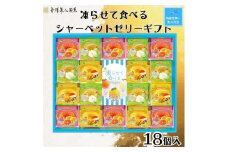 【残暑お見舞い】金澤兼六製菓　凍らせて食べるシャーベットゼリーギフト18個入り