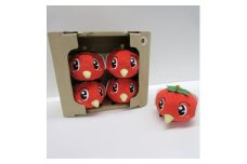 木曽岬町マスコットキャラクター「トマッピー」ぬいぐるみ5個セット【1027966】