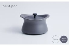 best pot 16cm　アッシュグレー【1131326】