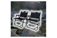 FOLDING CHAIR MB 黒色2脚【1297501】