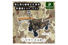 ピクニCAR カモ柄 1台+木目テーブルSET【1337296】