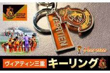 雑貨 小物 キーリング 1個 ヴィアティン三重 Jリーグ クラブ《30日以内に発送予定(土日祝除く)》スポーツ ギフト サッカー 三重県 東員町 送料無料