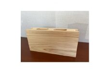木製ブロック「ぶろっ木」《穴貫通仕様》【1374481】