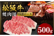 松阪牛 特選ロース 焼き肉 500g 国産牛 和牛 ブランド牛 JGAP家畜・畜産物 農場HACCP認証農場 牛肉 肉 高級 人気 おすすめ 神戸牛 近江牛 に並ぶ 日本三大和牛 松阪 松坂牛 松坂 ロース ロース肉 焼肉 バーベキュー 冷凍 三重県 多気町 SS-29