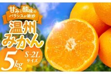 【2025年発送】三重県多気町産 みかん S～2Lサイズ 5kg 先行予約 先行 フルーツ みかん 柑橘 果物 温州みかん ミカン 蜜柑 三重県 多気町 SN-02