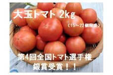 SFS-01　第4回全国トマト選手権銀賞受賞農園から贈る大玉トマト詰め合わせ　トマト　とまと　大玉　糖度　おいしい　甘い　受賞　数量限定　安心　安全　