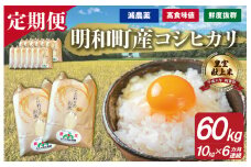★レビューキャンペーン対象★三重県産 山本農産のお米（コシヒカリ）の定期便 10kg×6回 yn4