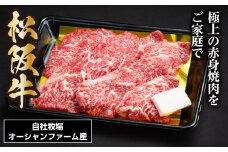 SS01　松阪牛焼肉（赤身）　400ｇ／（冷凍）瀬古食品　JGAP認定　松阪肉　名産　お取り寄せグルメ　三重県　大台町