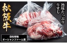 SS01　松阪牛すじ　500ｇ×2Ｐ／（冷凍）瀬古食品　JGAP認定　松阪肉　名産　お取り寄せグルメ　三重県　大台町