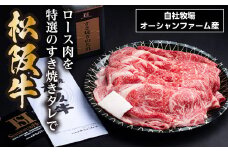 SS01　松阪牛すき焼き（ロース）皿盛り（タレ付き）　500ｇ／（冷凍）瀬古食品　JGAP認定　松阪肉　名産　お取り寄せグルメ　三重県　大台町