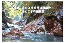 三重県 宮川上流漁業協同組合 あめご 年券 遊漁証 ／ 釣り 川釣り アウトドア チケット 体験 釣り体験 クーポン券 年間パス 近畿地方 東海地方 中部 釣り好き ギフト 贈答用 三重県 大台町 (396)