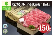 松阪肉すき焼き「お城」450g