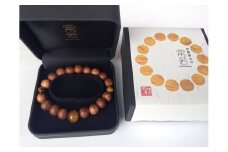 樹齢300年以上　御山杉　ブレスレット　男性用　虎目／世古林業　銘木　三重県　度会町　伊勢志摩