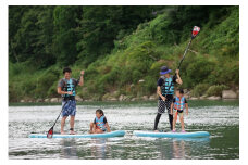 宮川 リバー SUP (サップ) 体験 2名分 ／ R2 SURF UNION 海上散歩 マリンスポーツ 川 アウトドア 一級河川 三重県 度会町