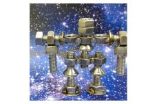 ブロックみたいなねじ玩具 M6ネジー3号 ／ 大河内 ロボット 知育 おもちゃ 工具不要 ステンレス ネジ ボルト ナット 玩具 三重県 度会町