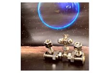 ブロックみたいなねじ玩具 M6ネジー4号 ／ 大河内 ロボット 知育 おもちゃ 工具不要 ステンレス ネジ ボルト ナット 玩具 三重県 度会町