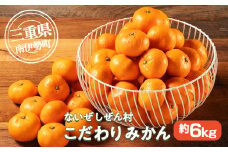 蜜柑 みかん 約 6kg 令和7年 10月末発送 ないぜしぜん村 蜜柑 mikan みかん ミカン 内瀬 フルーツ 果物 甘い 濃厚 ジューシー 先行予約 予約受付 産地直送 国産 国内産 三重 南伊勢 内瀬産