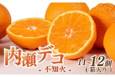【先行予約】 内瀬デコ （不知火） ／ みかん デコポン でこぽん 柑橘 フルーツ 果物 くだもの 南伊勢町 伊勢志摩産