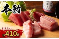 本マグロ 中トロ 410g 冷凍／本マグロ 本鮪 マグロ まぐろ クロマグロ 専門店 ブランド  切り落とし 切り落し 不揃い 規格外 鮪 刺身 刺し身 お刺身 三重県 伊勢志摩  南伊勢町 10000円 一万円 1万円  伊勢志摩まぐろ食堂