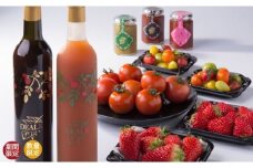 【TVで紹介!】【令和8年2月より順次発送】極上２００％トマトジュース・TOMAPPLE JUICE，甘熟トマトといちごの詰め合わせ（年２回）【DD04】