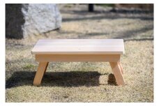 尾鷲ヒノキの「キャンプ用ミニテーブル」折りたたみ【DD11】