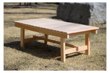 尾鷲ヒノキの折りたためる「キャンプ用テーブル」【EE08】