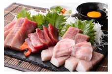 本マグロの食べ比べセット【大トロ・中トロ・赤身 】【FF17】