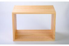 尾鷲ヒノキの木製収納ラック〈中〉　(無垢材使用)  [WK04]