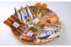 厳選 ”旬魚”の干物詰合せ〈６品セット〉海産まる葉［KM02］