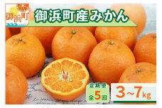丸安青果の御浜町産みかん（全5回）【果物 フルーツ みかん 定期 定期便 5回 ポンカン 不知火  サンフルーツ ハウス 温州 三重県 御浜町】