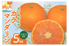 【2026年発送 先行予約品】なごみかんのカラマンダリン5キロ【数量限定 配送3月下旬から 果物 フルーツ みかん カラマンダリン デザート 5kg 三重県 御浜町】