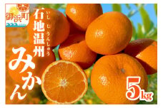 ミカファームの石地温州みかん5キロ【期間限定 数量限定 果物 フルーツ みかん 温州みかん 石地温州みかん デザート 5kg 三重県 御浜町】